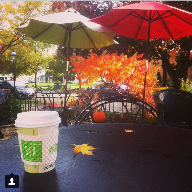 Grahams Coffee while visiting home - Emily Holehan